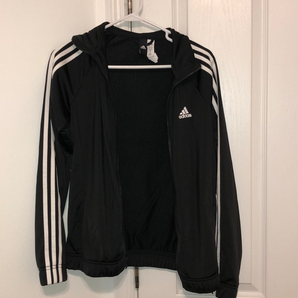 adidas zip up track jacket